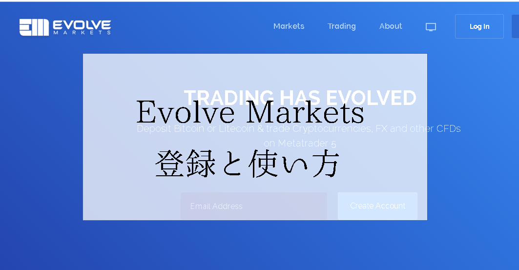 Evolve Marketsの登録方法と使い方｜上級トレーダーご用達の優良海外取引所